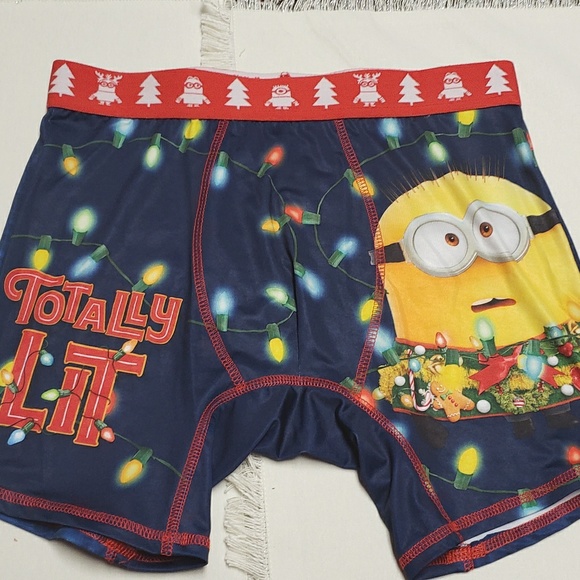 Minions despicable me Mens 2pk boxer briefs - Picture 5 of 6